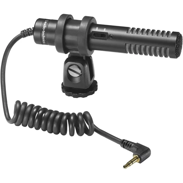 Audio-Technica PRO24-CMF Kamera Üstü Stereo Mikrofon, Siyah