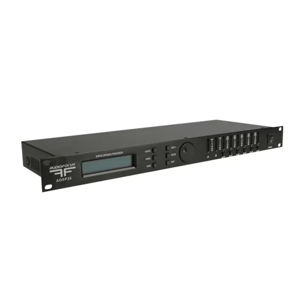 Audiofocus ADSP-26 2x6 2 Giriş / 6 Çıkış Digital DSP Processor (kutusuz)