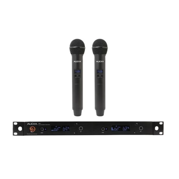 AUDIX AP42OM5B 2 adet H60/OM5 El Telsizli R42 İki-Kanal Alıcı
