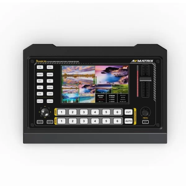 Avmatrix Shark S6 6-CH HDMI/SDI Video Mikseri / Switcher