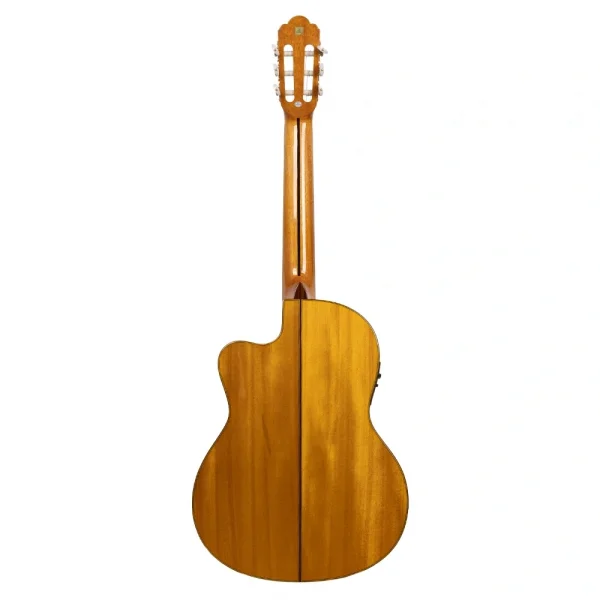 Barcelona Fuego CEQ Cutaway Natural Elektro Klasik Gitar