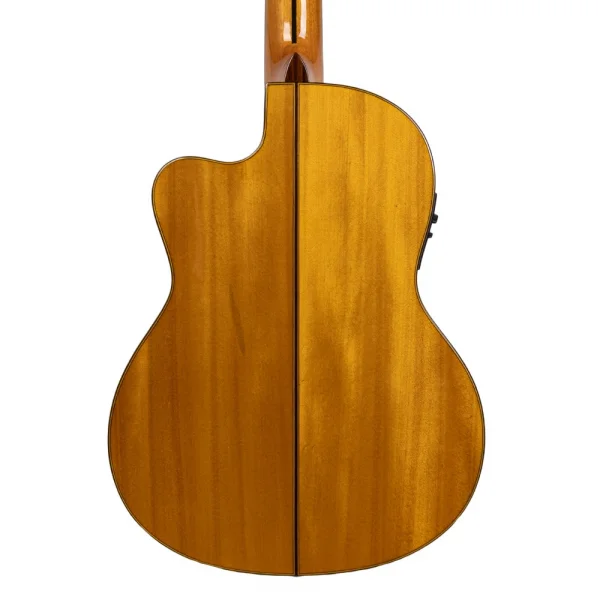 Barcelona Fuego CEQ Cutaway Natural Elektro Klasik Gitar