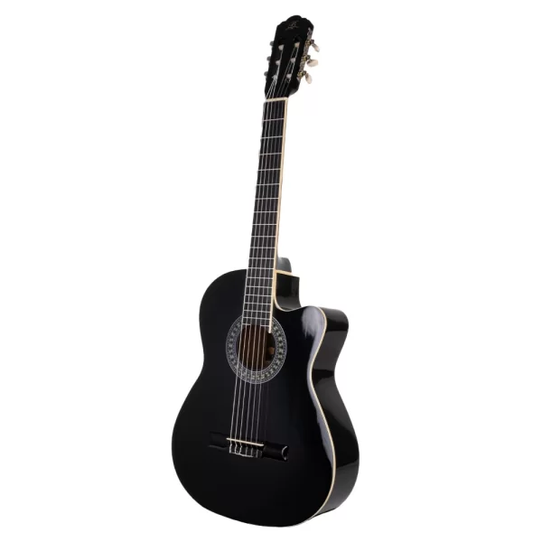 Barcelona LC 3900 CBK Cutaway Siyah Klasik Gitar