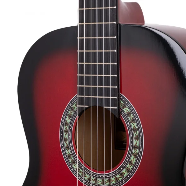 Barcelona LC 3900 RDS Kırmızı Sunburst Klasik Gitar