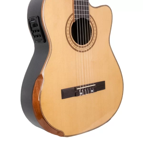 BARCELONA Royal CEQ Elektro Klasik Gitar