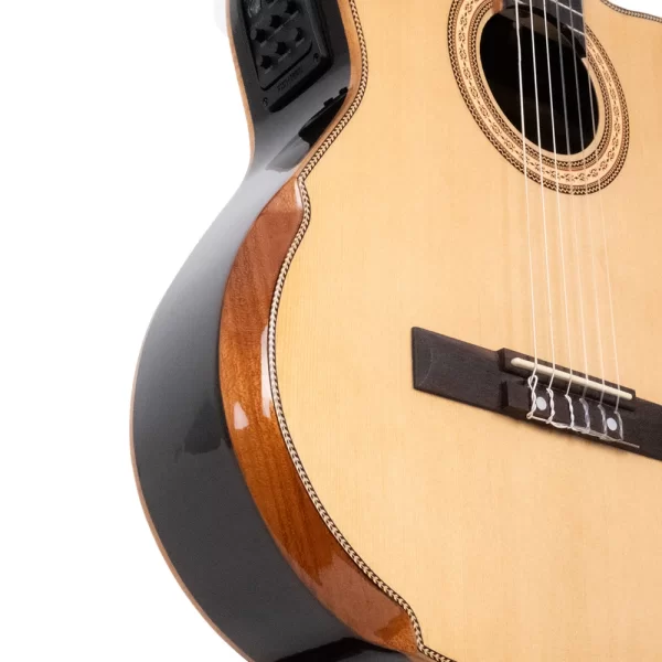 BARCELONA Royal CEQ Elektro Klasik Gitar