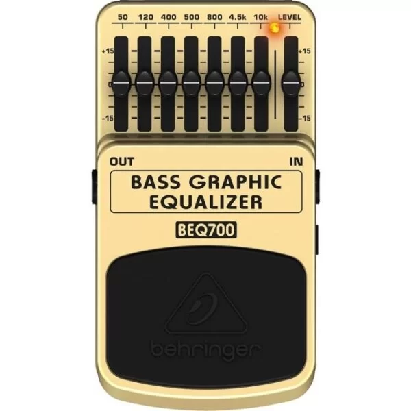 Behringer BEQ700 Bas Gitar Pedalı & 7-Band Grafik Equalizer Pedal