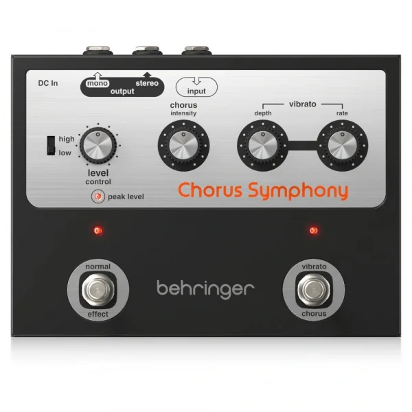 Behringer CHORUS SYMPHONY Vintage & 70s Modulation Pedal