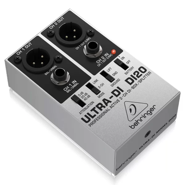 Behringer DI20 İki Kanal Aktif Di Box