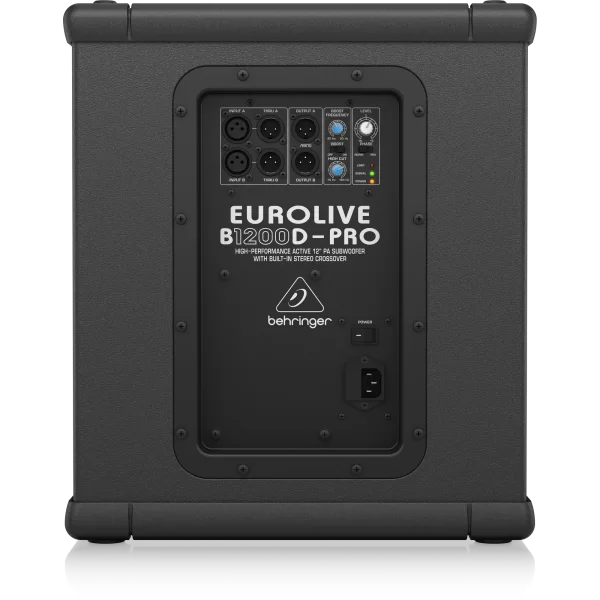 Behringer EUROLIVE B1200D-PRO, 12 500W Aktif Subwoofer