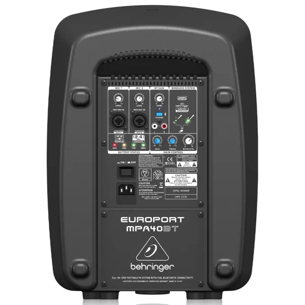 BEHRINGER EUROPORT MPA40BT / Taşınabilir Ses Sistemi