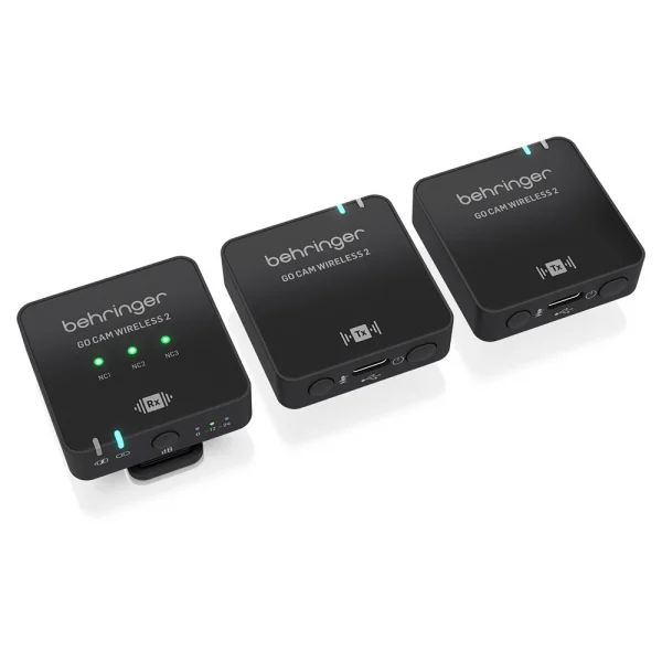 Behringer GO CAM WIRELESS 2 Kablosuz Yaka Mikrofonu Sistemi