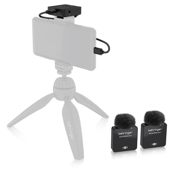 Behringer GO CAM WIRELESS 2 Kablosuz Yaka Mikrofonu Sistemi