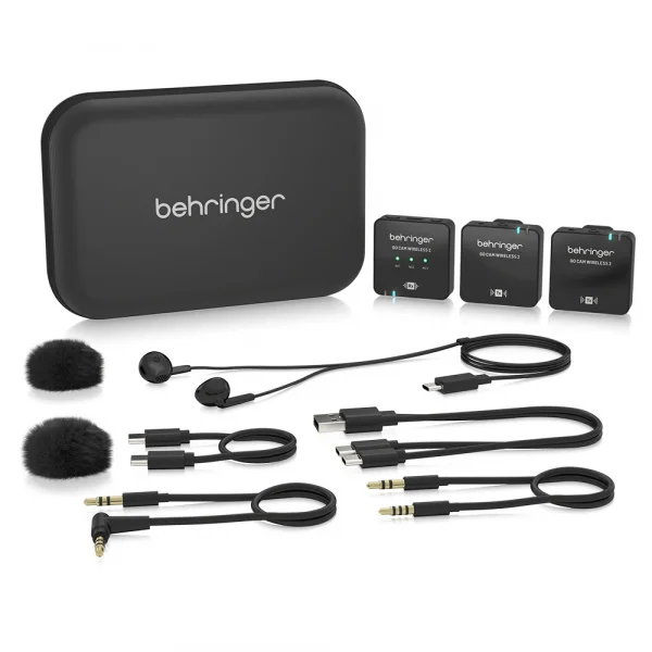 Behringer GO CAM WIRELESS 2 Kablosuz Yaka Mikrofonu Sistemi