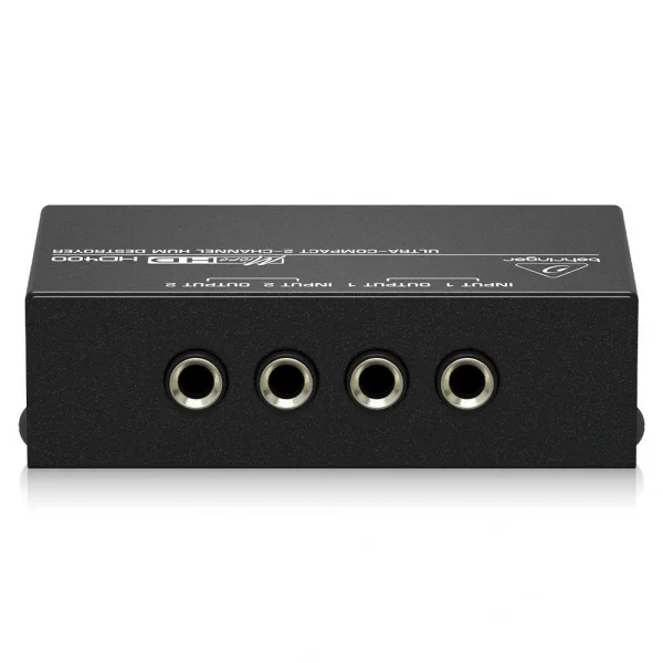 Behringer HD400 Ultra-Compact 2-Kanal Hum Destroyer
