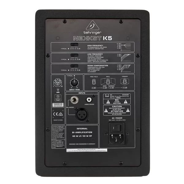 Behringer K5 5 Stüdyo Monitörü (Tek)