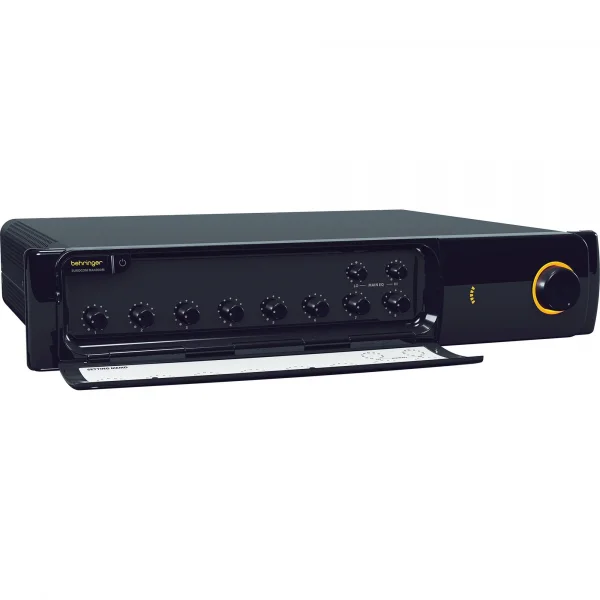 Eurocom MA4000M 2 Zone Rack Mount / Desktop Mixer, 9 in, 2 Out Rack Mount