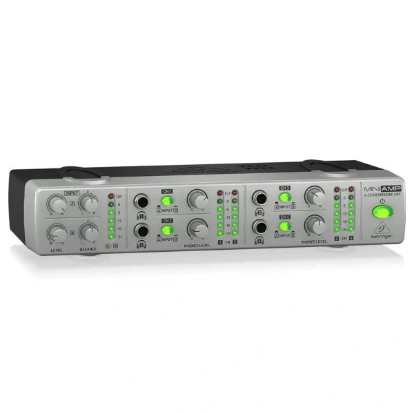Behringer Miniamp Amp800 4 Kanal Stereo Kulaklık Power Amfiü