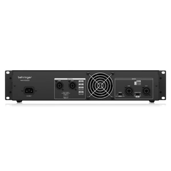 Behringer NX1000 Power Amplifier D class 2x500W 4-ohm