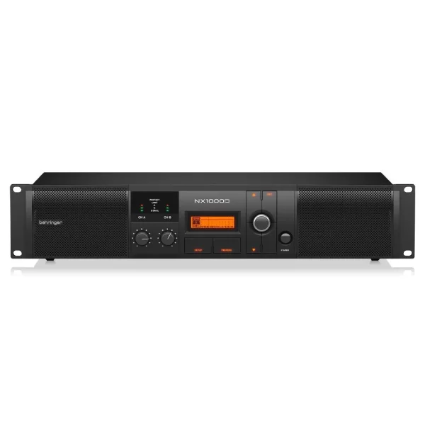 Behringer NX1000D DSP Power Amplifier 2x500W 4-ohm
