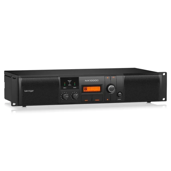 Behringer NX1000D DSP Power Amplifier 2x500W 4-ohm