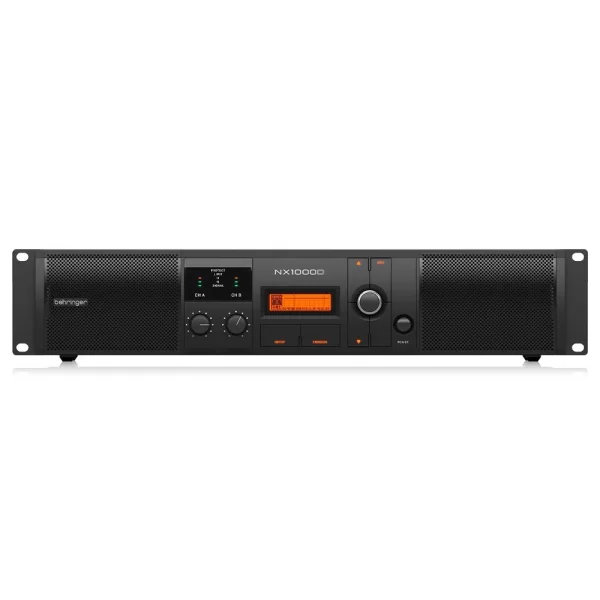 Behringer NX1000D DSP Power Amplifier 2x500W 4-ohm