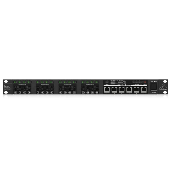 Behringer POWERPLAY P16-I - Analog ve ADAT Optik Girişli 16-Kanal 19 Modül