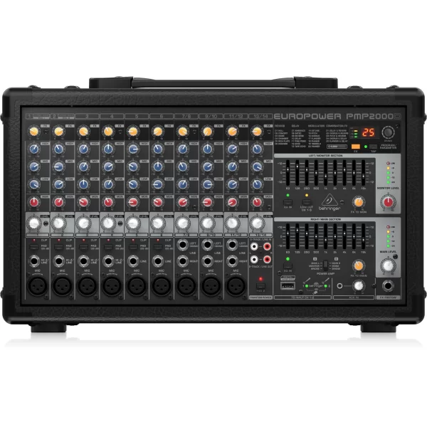 Behringer PMP2000D 14 Kanal Power-Mixer 2x1000W