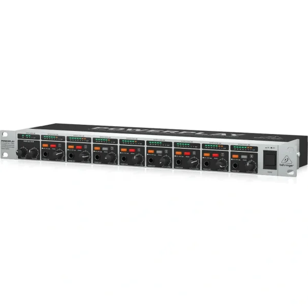 BEHRINGER POWERPLAY HA8000 V2 8-Kanal Yüksek Çıkışlı Kulaklık Mix ve Dağıtım Amfisi