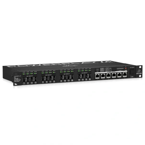 BEHRINGER POWERPLAY P16-I - Analog ve ADAT Optik Girişli 16-Kanal 19 Modül