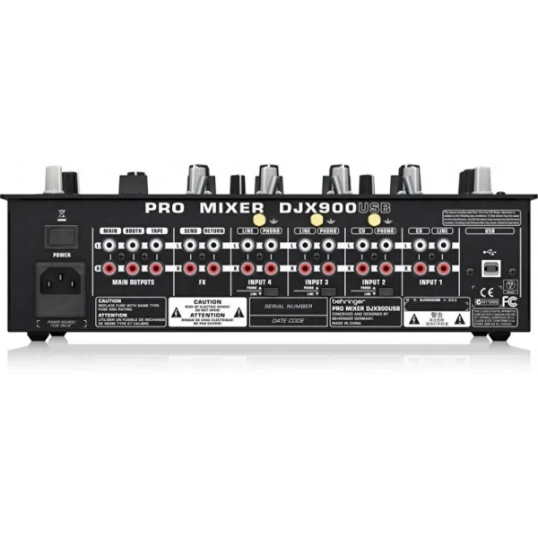 BEHRINGER Pro Mixer DJX900USB 5 Kanallı USB Dj Mikser