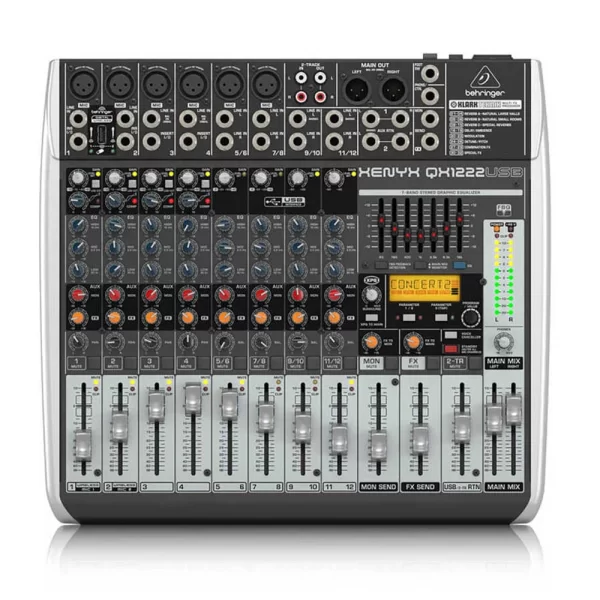 Behringer QX1222USB, Analog Mixer