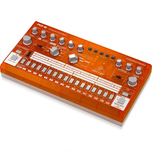 Behringer RD-6-TG RHYTHM DESIGNER Analog Davul Makinesi (Turuncu)