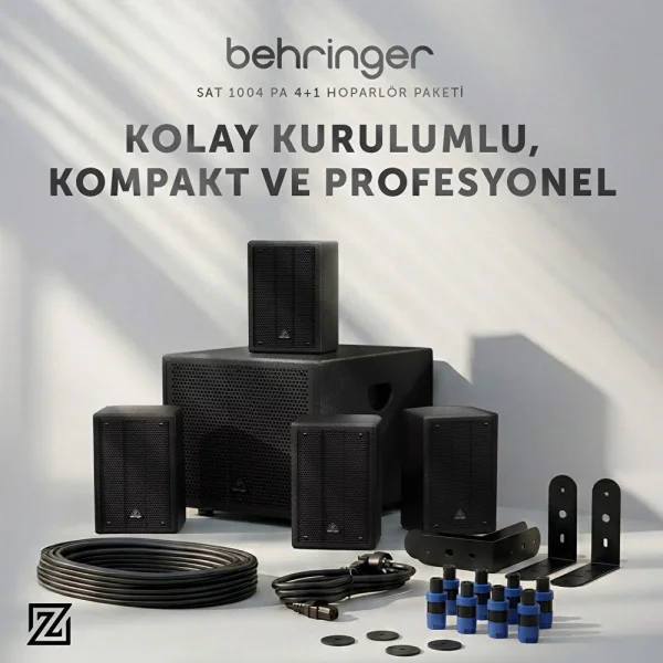 BEHRINGER SAT 1004 PA 4+1 Hoparlör Paketi