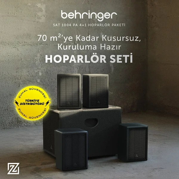 BEHRINGER SAT 1004 PA 4+1 Hoparlör Paketi