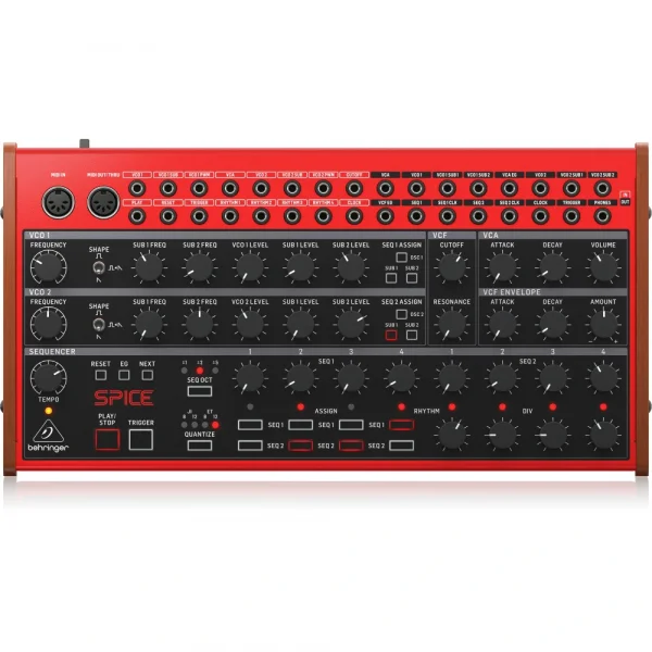 BEHRINGER SPICE Yarı Analog Poliritmik Synthesizer