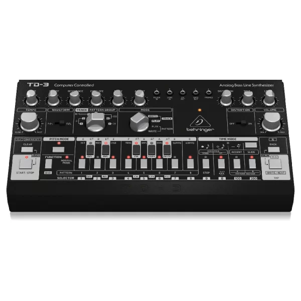 Behringer TD-3-BK Analog Bass Line Synthesizer (Siyah)