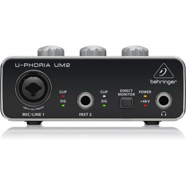 Behringer U-PHORIA STUDIO / Kayıt Paketi