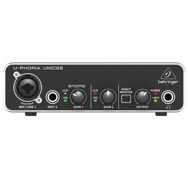 BEHRINGER U-PHORIA UMC22 Ses Kartı