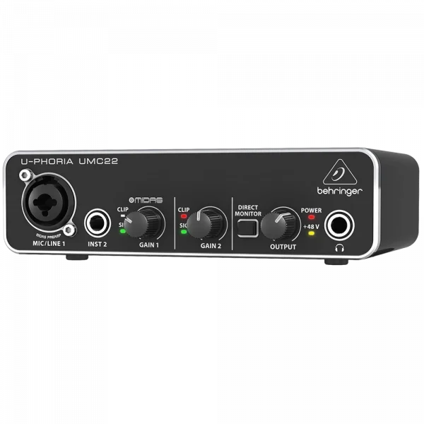 BEHRINGER U-PHORIA UMC22 Ses Kartı