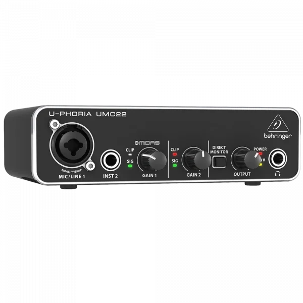 BEHRINGER U-PHORIA UMC22 Ses Kartı