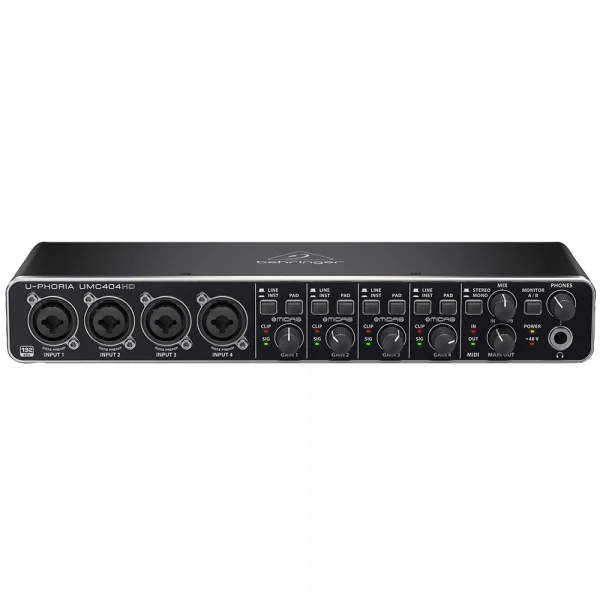 Behringer U-PHORIA UMC404HD USB Ses Kartı