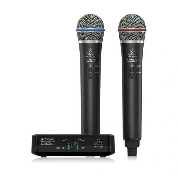 Behringer ULM302MIC Kablosuz EL Mikrofon Seti 2.4 ghz. Dijital