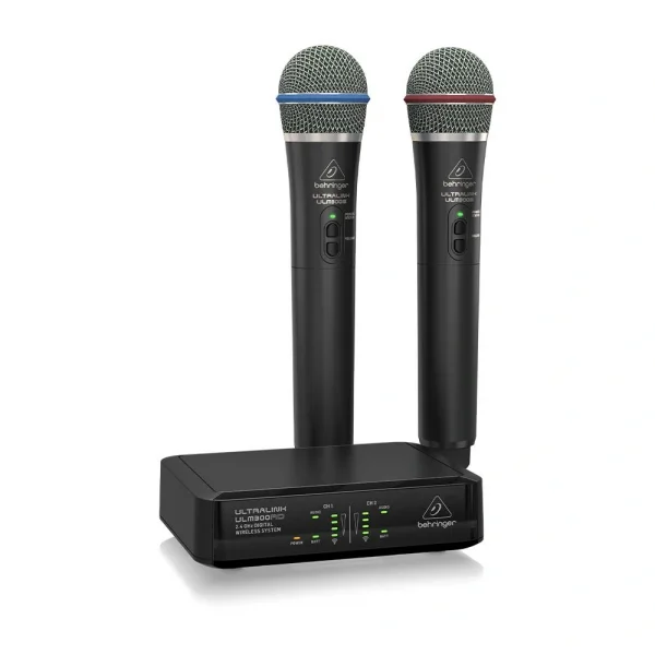 Behringer ULM302MIC Kablosuz EL Mikrofon Seti 2.4 ghz. Dijital