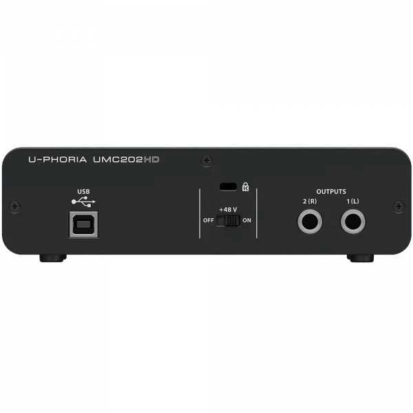 Behringer UMC202HD - 2x2, 24-Bit/192kHz USB Ses Kartı