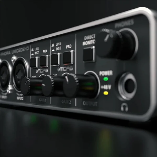 Behringer UMC202HD - 2x2, 24-Bit/192kHz USB Ses Kartı