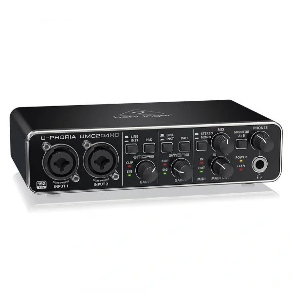 Behringer UMC204HD 24-Bit/192khz 2x4 Usb Ses Kartı