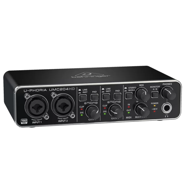 BEHRINGER UMC204HD Ses Kartı