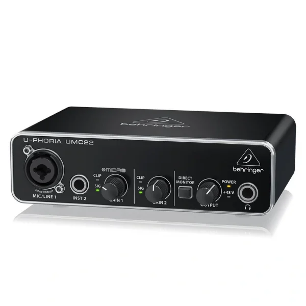 Behringer UMC22  2x2 Usb Ses Kartı