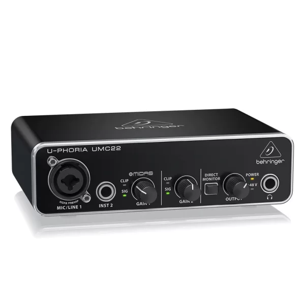 Behringer UMC22  2x2 Usb Ses Kartı